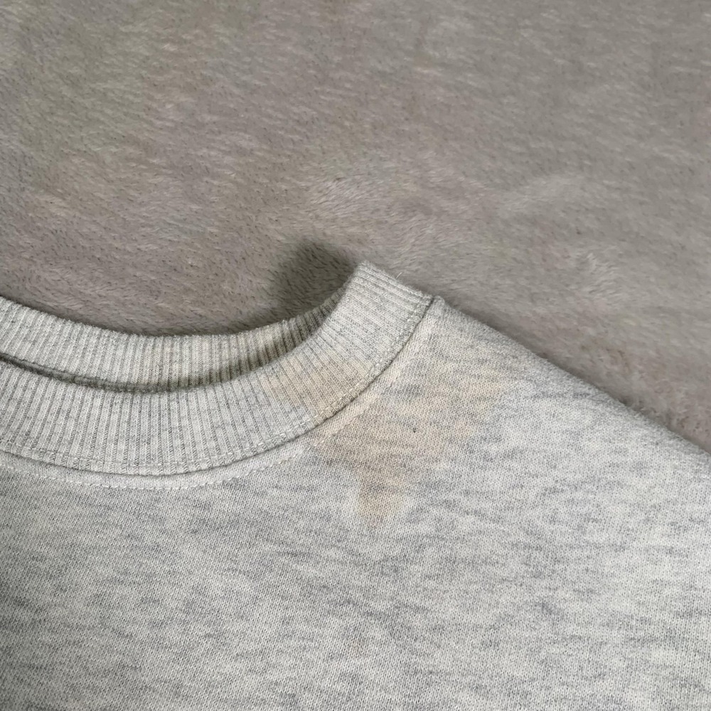 Hollister Sweatshirt Mens Medium NYC New‎ York City Chenille Applique Crewneck - Picture 3 of 11